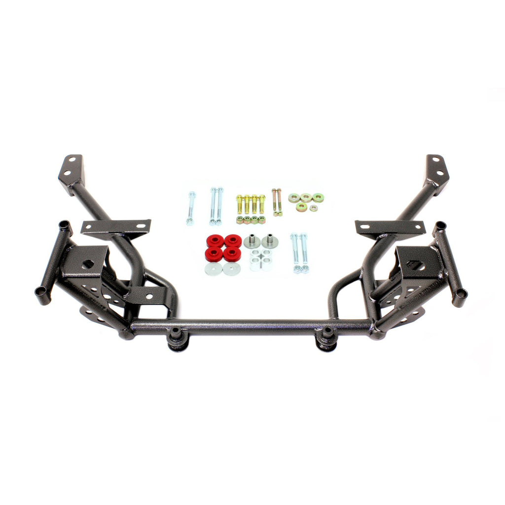 Bmr-05-14-S197-Mustang-K-Member-W-Std.-Motor-Mounts-And-Std.-Rack-Mounts---Black-Hammertone