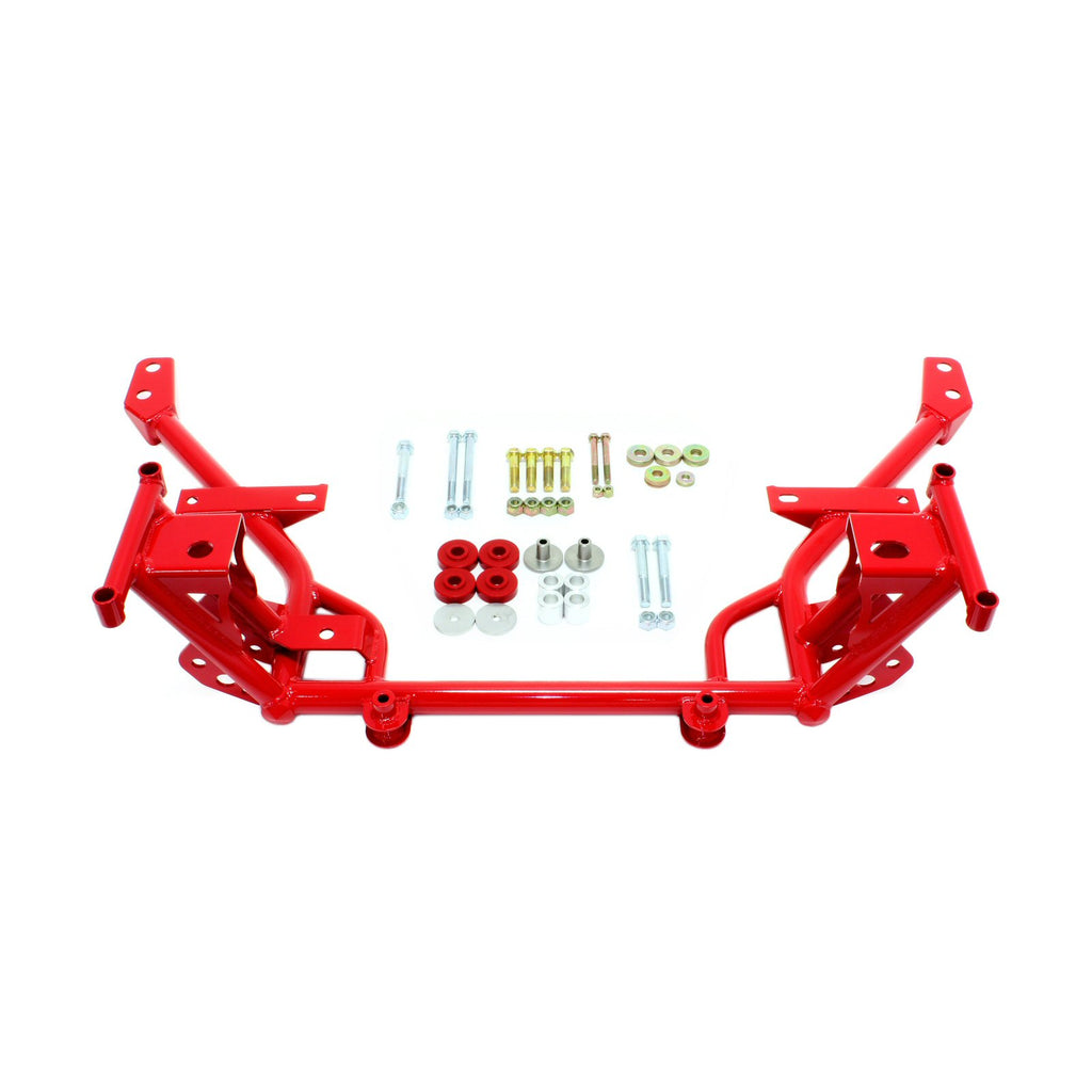 Bmr-05-14-S197-Mustang-K-Member-W-Std.-Motor-Mounts-And-Std.-Rack-Mounts---Red