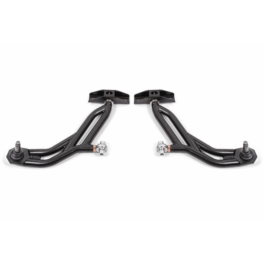 Bmr-10-14-Ford-Mustang-Adj.-Lower-A-Arms-W-DelrinRod-End--19Mm-Tall-Ball-Joint---Black-Hammertone