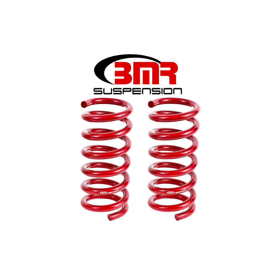 Bmr-15-17-S550-Mustang-Rear-Performance-Version-Lowering-Springs---Red