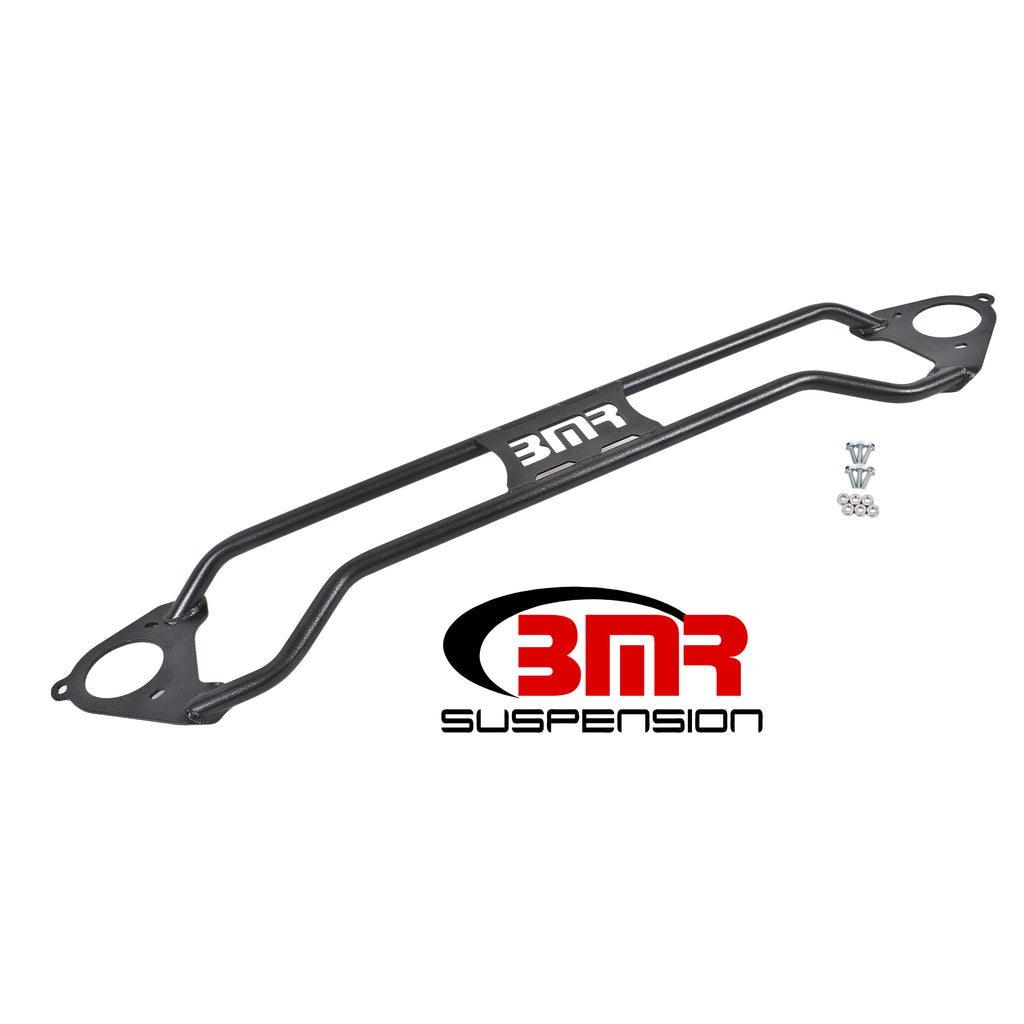 Bmr-16-17-6Th-Gen-Camaro-Front-Twin-Tube-Design-Strut-Tower-Brace---Black-Hammertone