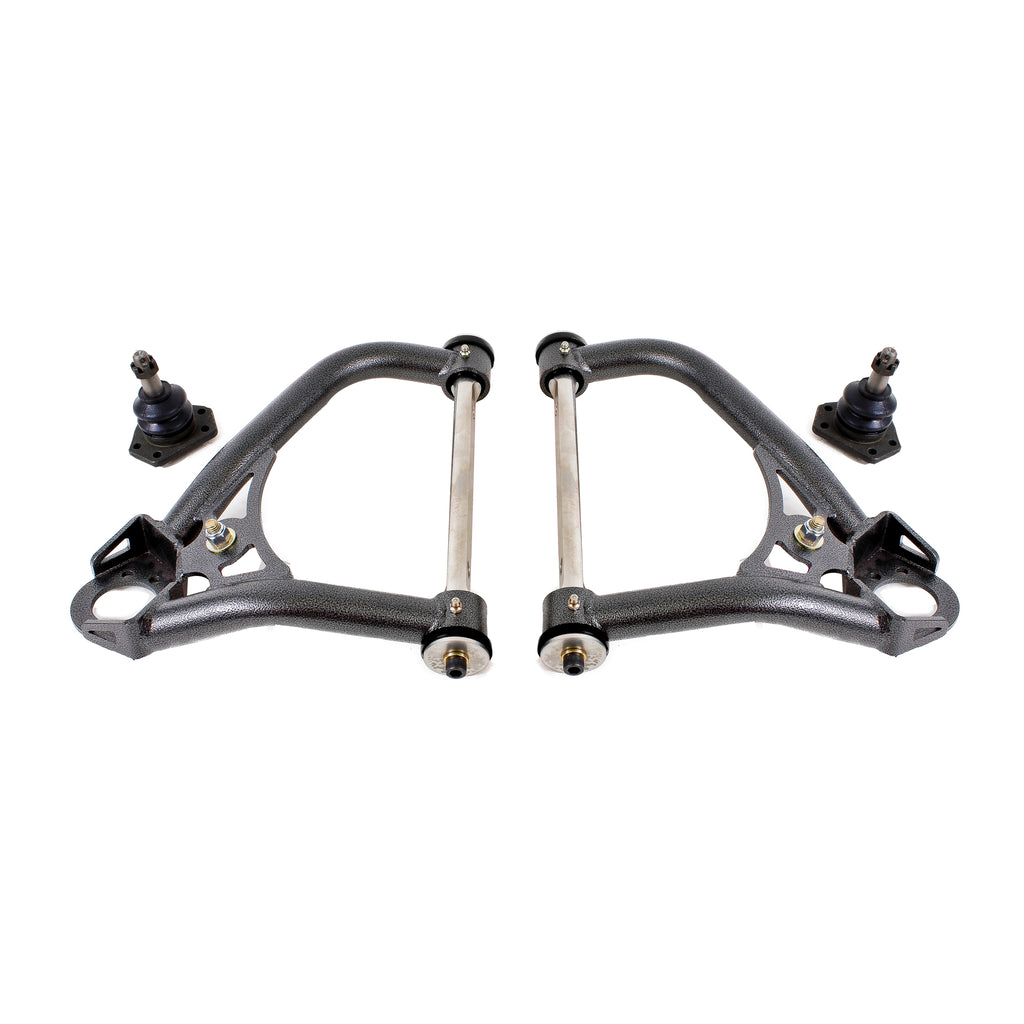 Bmr-67-69-1St-Gen-F-Body-Pro-Touring-Upper-A-Arms-W-Tall-Ball-Joint-(Delrin)---Black-Hammertone