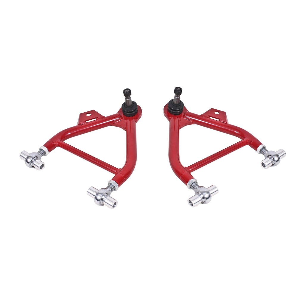 Bmr-79-93-Fox-Mustang-Lower-A-Arms-(Coilover-Only)-W-Adj.-Rod-End-And-Tall-Ball-Joint---Red