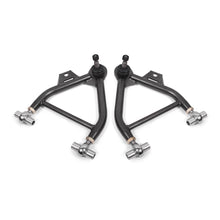 Load image into Gallery viewer, Bmr-79-93-Mustang-Lower-A-Arms-(Coilover-Only)-W-Adj.-Rod-End-Tall-Ball-Joint---Black-Hammertone