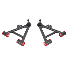 Load image into Gallery viewer, Bmr-79-93-Mustang-Lower-Non-Adj.-A-Arms-(Coilover-Only)-W-Tall-Ball-Joint-(Poly)---Black-Hammertone