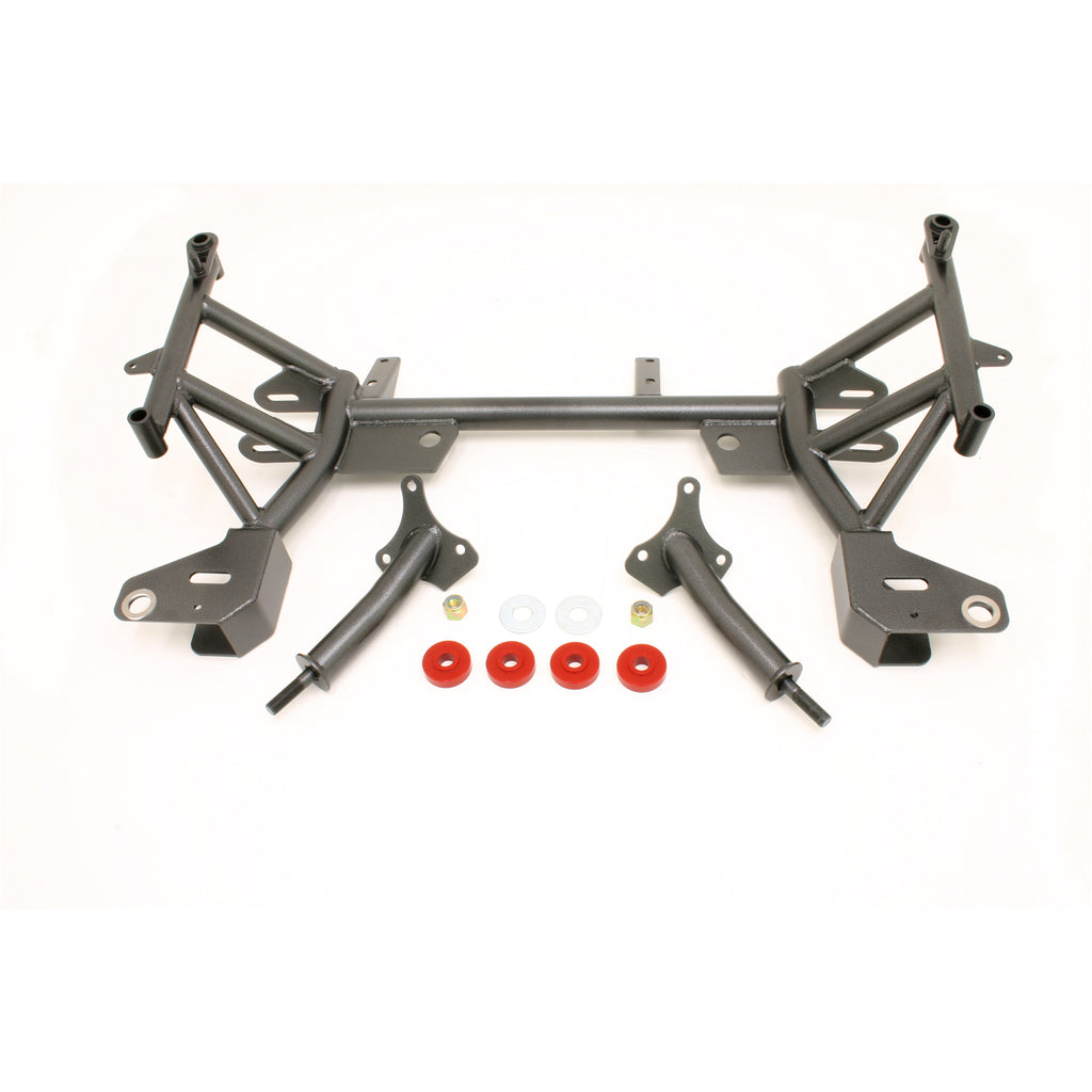 Bmr-93-02-F-Body-K-Member-W-SbcBbc-Motor-Mounts-And-Pinto-Rack-Mounts---Black-Hammertone
