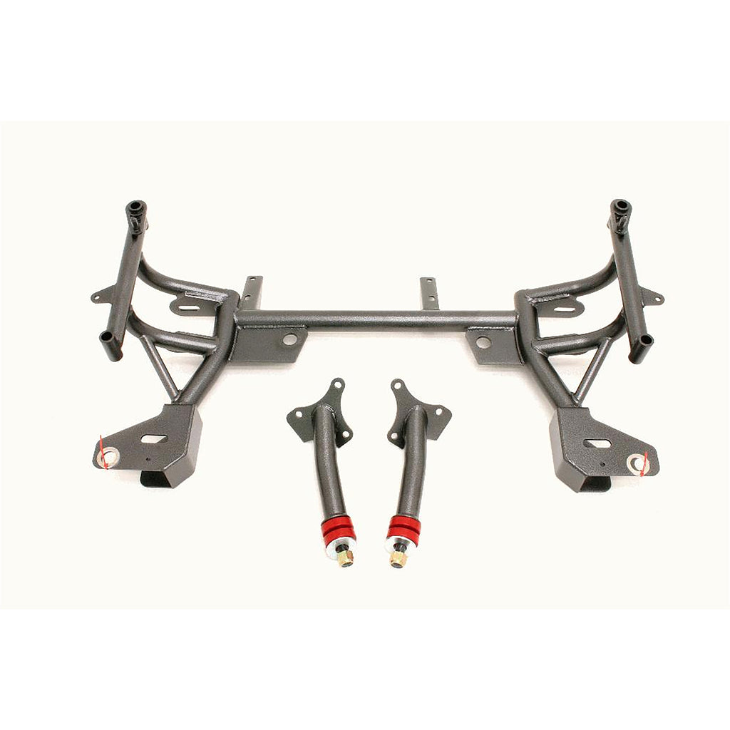 Bmr-93-02-F-Body-K-Member-W-Turbo-SbcBbc-Motor-Mounts-And-Pinto-Mounts---Black-Hammertone