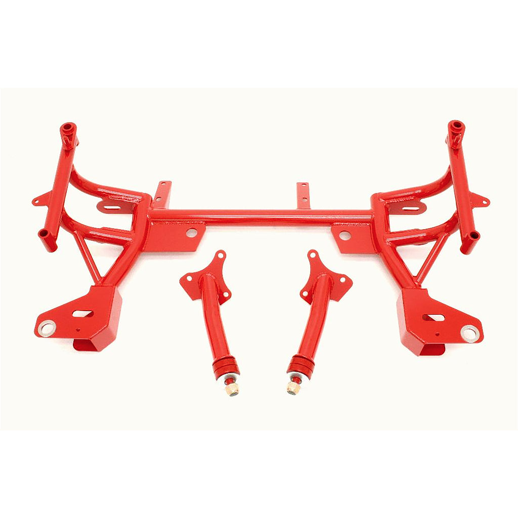 Bmr-93-02-F-Body-K-Member-W-Turbo-SbcBbc-Motor-Mounts-And-Pinto-Mounts---Red