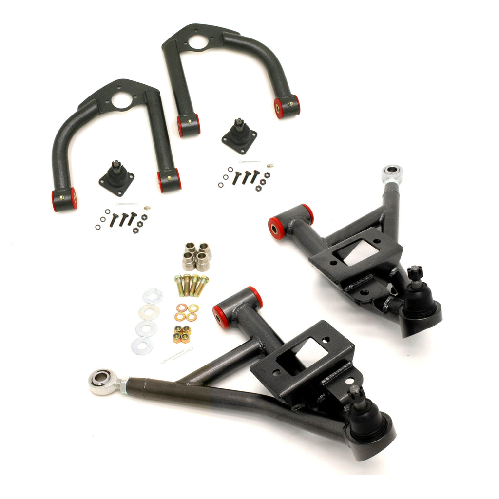 Bmr-93-02-F-Body-Upper-And-Lower-A-Arm-Kit---Black-Hammertone