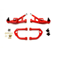 Load image into Gallery viewer, Bmr-93-02-F-Body-Upper-And-Lower-A-Arm-Kit---Red