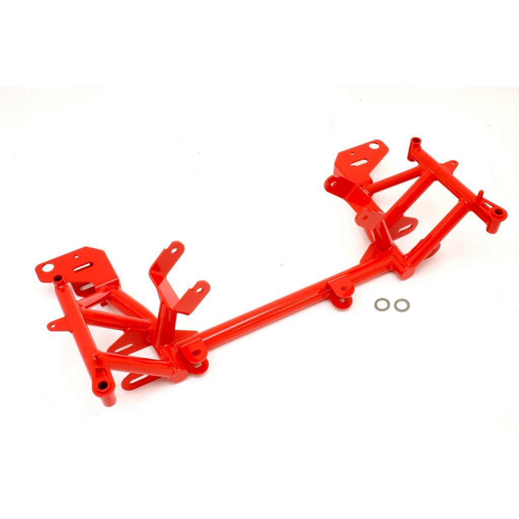 Bmr-98-02-4Th-Gen-F-Body-K-Member-W-Ls1-Motor-Mounts-And-Std.-Rack-Mounts---Red