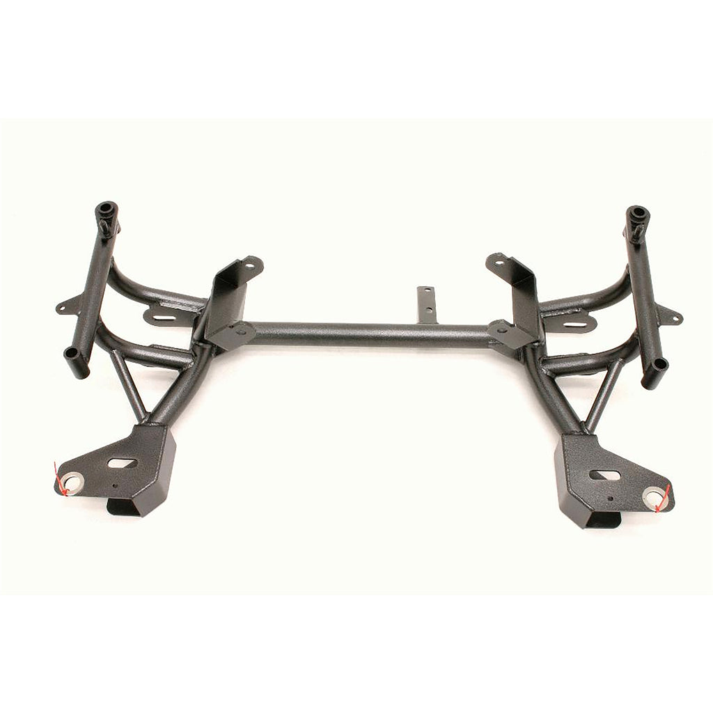 Bmr-98-02-4Th-Gen-F-Body-K-Member-W-Turbo-Ls1-Motor-Mounts-And-Pinto-Rack-Mounts---Black-Hammertone