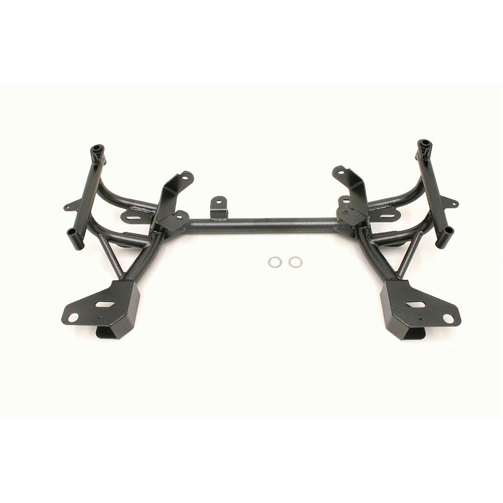 Bmr-98-02-4Th-Gen-F-Body-K-Member-W-Turbo-Ls1-Motor-Mounts-And-Std.-Rack-Mounts---Black-Hammertone