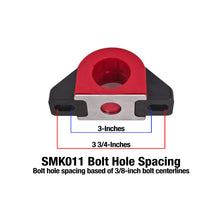 Load image into Gallery viewer, Bmr-Universal-1.5In-Billet-Aluminum-Sway-Bar-Mount-Mount-(Polyurethane)---Black