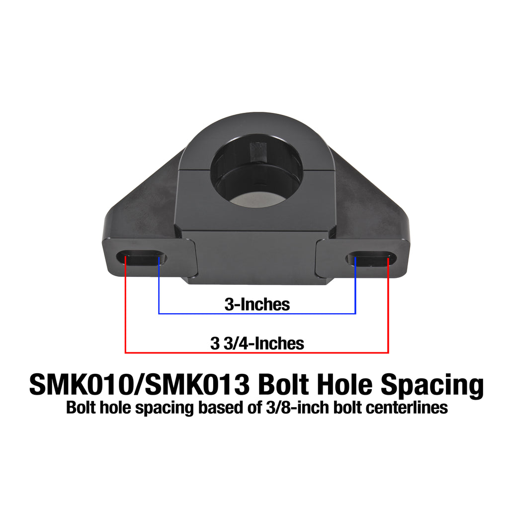 Bmr-Universal-1.375In-Billet-Aluminum-Sway-Bar-Mount-Mount-(Polyurethane)---Black