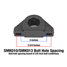 Load image into Gallery viewer, Bmr-Universal-1.375In-Billet-Aluminum-Sway-Bar-Mount-Mount-(Polyurethane)---Black