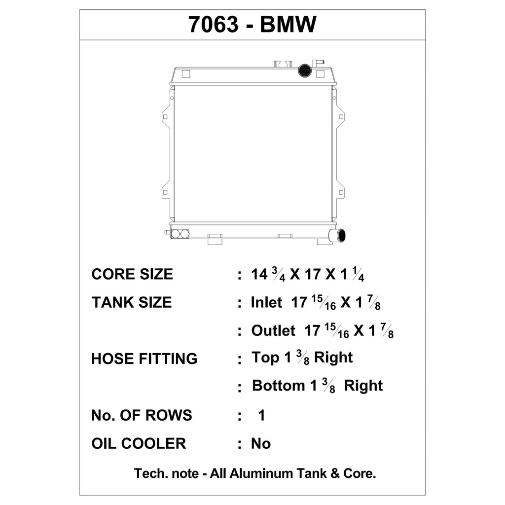 Bmw-E30-M3-High-Performance-All-Aluminum-Radiator