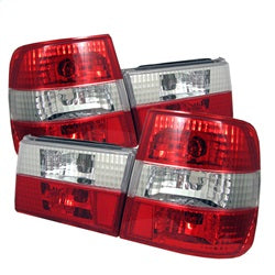 Bmw-E34-5-Series-88-95-Euro-Style-Tail-Lights-Red-Clear-Alt-Yd-Be3488-Rc