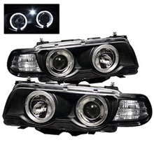 Load image into Gallery viewer, Bmw-E38-7-Series-99-01-Projector-Headlights-1Pc-Xenon--Led-Halo-Blk-Pro-Yd-Bmwe3899-Hid-Hl-Bk