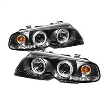 Load image into Gallery viewer, Bmw-E46-3-Series-00-03-2Dr-1Pc-Projector-Headlights-Led-Halo-Led-Blk-Pro-Yd-Bmwe46-2D-Hl-Bk