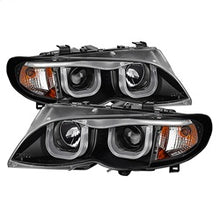 Load image into Gallery viewer, Bmw-E46-3-Series-02-05-4Dr-Projector-Headlights-1Pc-3D-Halo-Blk-Pro-Yd-Bmwe4602-4D-3Ddrl-Bk