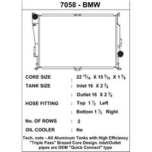 Load image into Gallery viewer, Bmw-E46-M3-Triple-Pass-High-Performance-All-Aluminum-Radiator