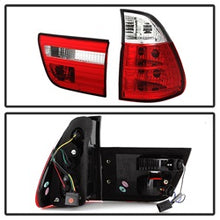 Load image into Gallery viewer, Bmw-E53-X5-00-06-4Pcs-Euro-Style-Tail-Lights--Red-Clear-Alt-Yd-Be5300-Rc