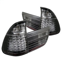 Bmw-E53-X5-00-06-4Pcs-Led-Tail-Lights-Black-Alt-Yd-Be5300-Led-Bk