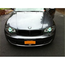 Load image into Gallery viewer, Bmw-E87-1-Series-08-11-Projector-Headlights-Led-Halo-Black-High-H1-Low-H7-Pro-Yd-Bmwe87-Hl-Bk