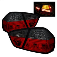 Load image into Gallery viewer, Bmw-E90-3-Series-06-08-4Dr-Led-Tail-Lights-Red-Smoke-Alt-Yd-Be9006-Led-Rs