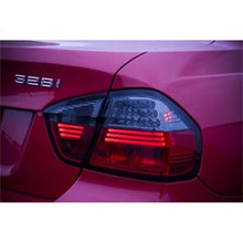 Load image into Gallery viewer, Bmw-E90-3-Series-06-08-4Dr-Led-Tail-Lights-Red-Smoke-Alt-Yd-Be9006-Led-Rs
