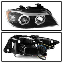 Load image into Gallery viewer, Bmw-E90-3-Series-06-08-Projector-Led-Halo-Amber-Reflctr-Rplc-Bulb-Blk-Pro-Yd-Bmwe9005-Am-Bk