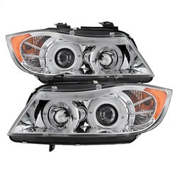 Bmw-E90-3-Series-06-08-Projector-Led-Halo-Amber-Reflctr-Rplc-Bulb-Chrm-Pro-Yd-Bmwe9005-Am-C