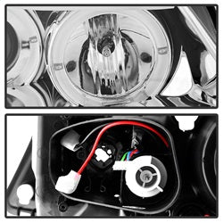 Bmw-E90-3-Series-06-08-Projector-Led-Halo-Amber-Reflctr-Rplc-Bulb-Chrm-Pro-Yd-Bmwe9005-Am-C