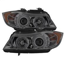 Load image into Gallery viewer, Bmw-E90-3-Series-06-08-(4-Dr)-Proj-Led-Halo-Amber-Reflctr-Rplc-Bulb-Smke-Pro-Yd-Bmwe9005-Am-S