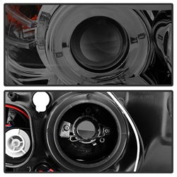 Bmw-E90-3-Series-06-08-(4-Dr)-Proj-Led-Halo-Amber-Reflctr-Rplc-Bulb-Smke-Pro-Yd-Bmwe9005-Am-S