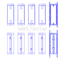 Load image into Gallery viewer, Bmw-N47-D20-ABCDN47-C20-A-(Size-0.25Mm)-Main-Bearing-Set