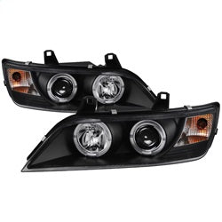 Bmw-Z3-96-02-Projector-Headlights-Led-Halo-Black-High-H1-Low-H1-Pro-Yd-Bmwz396-Hl-Bk