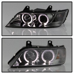 Bmw-Z3-96-02-Projector-Headlights-Led-Halo-Smoke-High-H1-Low-H1-Pro-Yd-Bmwz396-Hl-Sm