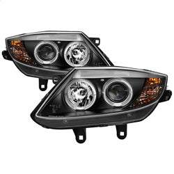Bmw-Z4-03-08-Projector-Headlights-Halogen-Model-Only---Led-Halo-Black-Pro-Yd-Bmwz403-Hl-Bk