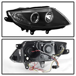 Bmw-Z4-03-08-Projector-Headlights-Halogen-Model-Only---Led-Halo-Black-Pro-Yd-Bmwz403-Hl-Bk