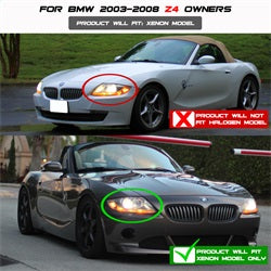 Bmw-Z4-03-08-Projector-Headlights-XenonHid-Model-Only---Led-Halo-Black-Pro-Yd-Bmwz403-Hid-Bk