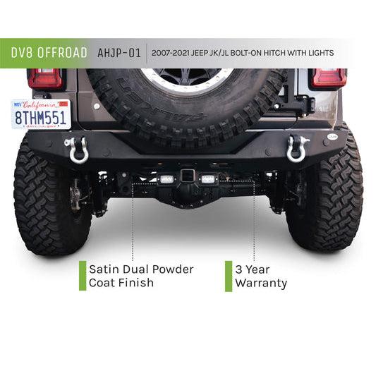 Bolt-On-Hitch-With-Cube-Lights-For-07-22-Jeep-Wrangler-JkJl-Dv8-Offroad