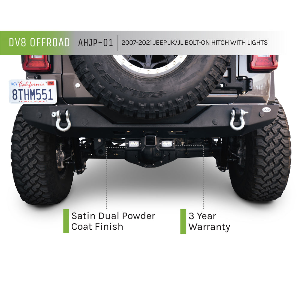 Bolt-On-Hitch-With-Cube-Lights-For-07-22-Jeep-Wrangler-JkJl-Dv8-Offroad