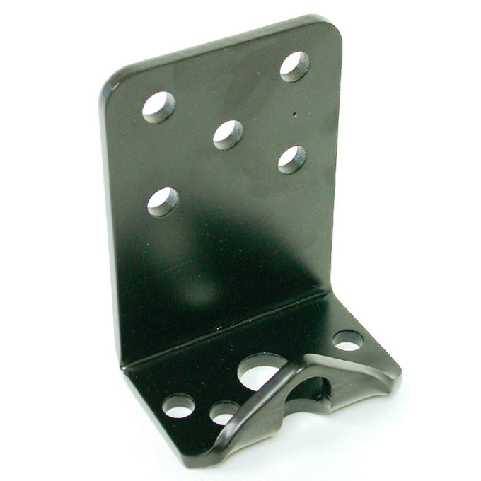 Bolt-On-Under-Frame-Air-Spring-Bracket,-Powder-Coated-Black.