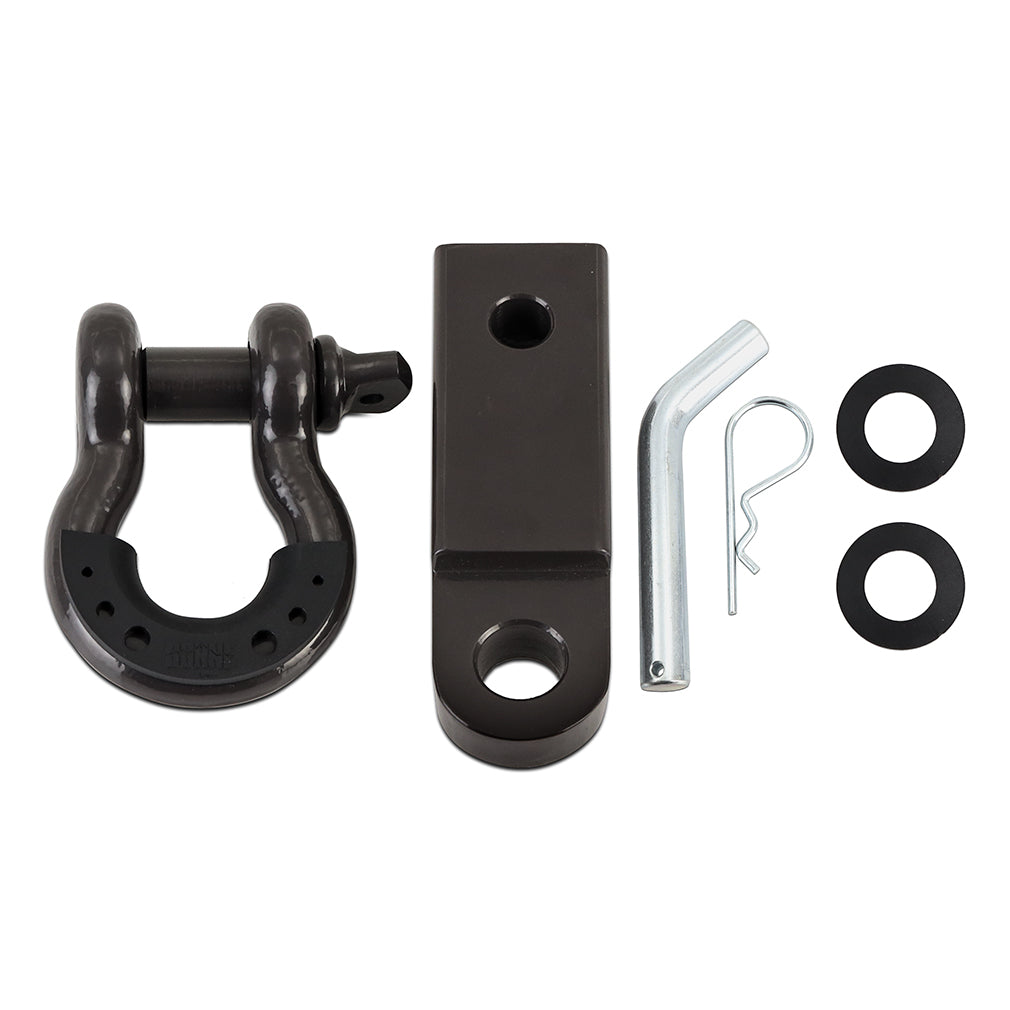 Borne-Hitch-Receiver--Shackle-Set-Black