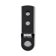 Load image into Gallery viewer, Borne-Off-Road-Cnc-Hitch-Receiver-Shackle-2In-Black