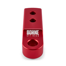 Load image into Gallery viewer, Borne-Off-Road-Cnc-Hitch-Receiver-Shackle-2In-Red