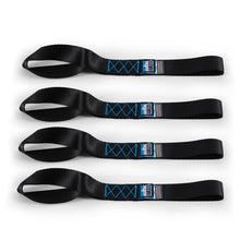 Load image into Gallery viewer, Borne-Off-Road-Heavy-Duty-Ratchet-Tie-Down-Kit-(4-Pack),-Black