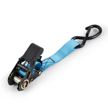 Load image into Gallery viewer, Borne-Off-Road-Medium-Duty-Ratchet-Tie-Down-Kit-(4-Pack),-Blue